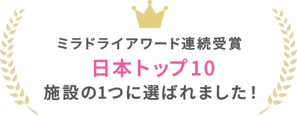 ミラドライアワード受賞